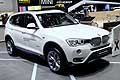 BMW X3 xDrive20d suv al Salone di Ginevra 2014