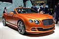 Bentley Continental GTC Speed luxury cars at the Geneva Motor Show 2014