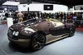 Bugatti Veyron Grand Sport Vitesse Rembrandt retrotreno vettura al Ginevra Motor Show 2014