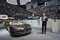 Bugatti Veyron Grand Sport Vitesse Rembrandt with Dr Wolfgang Schreiber al Motor Show di Ginevra 2014