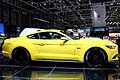 Ford Mustang GT vista laterale all'Auto Show di Ginevra 2014