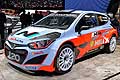 Hyundai i20 WRC rally al Ginevra Motor Show 2014