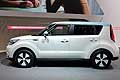 Kia Soul EV fiancata laterale al Ginevra Motor Show 2014