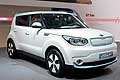 Kia Soul EV Electric Vehicle at the Geneva Motor Show 2014