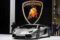 Lamborghini Aventador supercar al Motorshow di Ginevra 2014