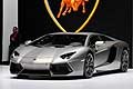 Lamborghini Aventador auto sportiva al Salone di Ginevra 2014