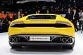 Lamborghini Huracan posteriore vettura al Salone di Ginevra 2014