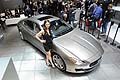 Quattroporte Ermenegildo Zegna Limited Edition and hostess at the Geneva Motor Show 2014