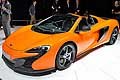 McLaren 650S Spider prima mondiale al Salone di Ginevra 2014