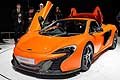 McLaren 650S Spider supercar al Motor Show di Ginevra 2014