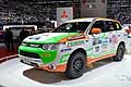 Mitsubishi Outlander PHEV Axcr Rally cars at the Geneva Motor Show 2014