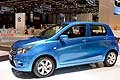 Suzuki Celerio azurro metalizzato al Salone dellAuto di Ginevra 2014