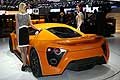 Zenvo ST1 motore 6.8 litri 8 cilindri a V, dotato di compressore volumetrico e turbo, che riesce a garantire 1100 CV a 6900 giri e 1430 Nm di coppia a 4500 giri