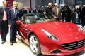 Ferrari Calufornia T frontale rossa Montezemolo Elkann