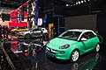 Panoramica stand Vauxhall con la Opel Adam al Salone Intenzazionale dellAutomobile di Ginevra 2014