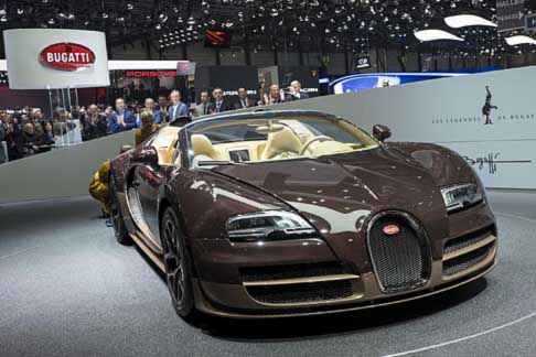 Bentley - Bugatti propone una nuova versione della Veyron, sviluppata nell’ambito della fortunatissima e già sold out serie Les Légendes de Bugatti, dedicate a celebri personaggi nella storia del marchio.