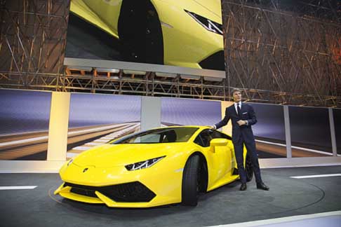Lamborghini - La casa del Toro debutta al Salone dellauto di Ginevra con la supersportiva Lamborghini Huracan LP 610-4