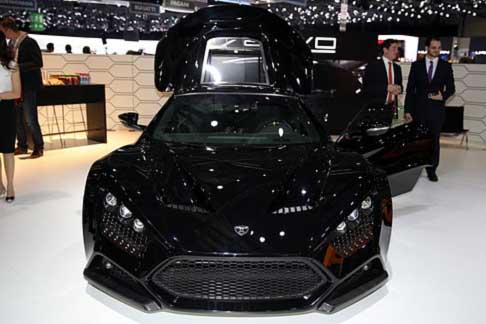 Zenvo - Zenvo ST1 black high performance hypercar