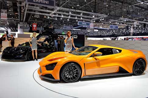 Zenvo - Zenvo ST1  equipaggiata con un motore da 6.8 litri 8 cilindri a V, di origine Chevrolet