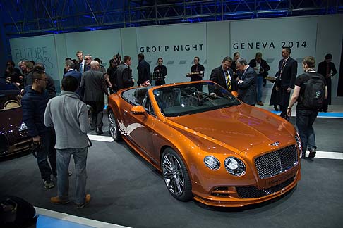 Bentley - L’ammiraglia Bentley Continental GT Speed,la Bentley di serie più veloce di sempre, offre nuove specifiche di stile, comfort e tecnologia.