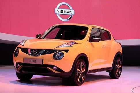 Nissan - Protagonista della gamma Nissan e del segmento dei crossover compatti, Nissan Juke si rinnova per offrire stile pi raffinato e sportivo e maggiore versatilit. 