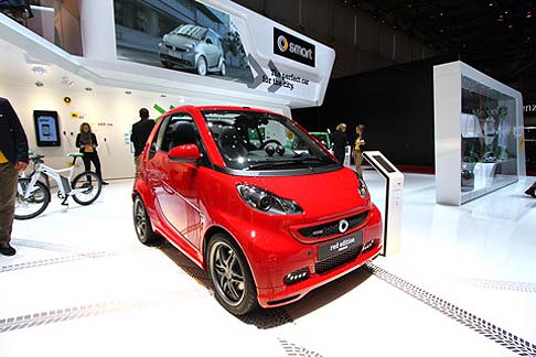 Smart BRABUS Xclusive red edition