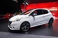 Peugeot 208 GTI white al Ginevra Motor Show 2013