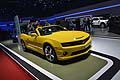 Sulla passerella di Ginevra sfila la sportiva Chevrolet Camaro, in una vivace livrea di colore giallo