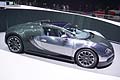 Supercar Bugatti at the Geneva Motor Show 2013