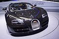 Supercar Bugatti anteriore vettura al Ginevra Motorshow 2013
