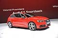 Audi S3 Sportback laterale al Salone di Ginevra 2013