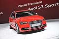 Audi S3 Sportback world premiere al Motor Show di Ginevra 2013