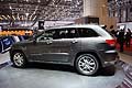 Jeep Grand Cherokee fiancata laterale al Salone dell'auto di Ginevra 2013