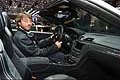 Maserati GranTurismo MC stradale interni vettura con Giovanni Soldini al Salone di Ginevra 2013