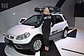 Fiat Sedici Nitro e girls al Ginevra Motor Show 2013