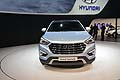 Hyundai Grand Santa Fe, nello stand di Ginevra, sar disponibile con il motore quattro cilindri a gasolio 2.2 litri da 197 CV.