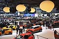 Panoramica stand con le vetture Renault al Ginevra Motor Show 2013