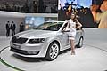 Al Salone dellAuto di Ginevra 2013 debutta in anteprima la Skoda Octavia in versione wagon, nota anche con la denominazione di Combi