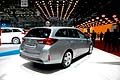 Toyota Auris Touring Sport posterore al Ginevra Motor Show 2013