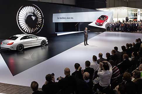 Mercedes-Benz - Mercedes-Benz CLA world premiere in Geneva Motor Show 2013