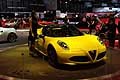 Alfa Romeo 4C spider auto sportiva al Ginevra Motor Show 2015