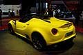 Alfa Romeo 4C spider retrotreno al Salone di Ginevra 2015