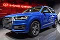 Audi Q7 e-tron hybrid con un peso inferiore rispetto al modello precedente grazie ai materiali utilizzati per la sua architettura