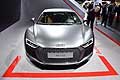 Audi R8 V10 anteriore al Ginevra Motor Show 2015