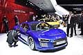 Audi R8 e-tron auto sportiva al Ginevra Motor Show 2015