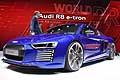 Audi R8 e-tron supercar al Ginevra Motor Show 2015