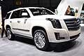  Cadillac Escalade frontale al Motor Show di Ginevra 2015