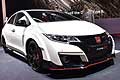 Honda Civic Type R racing cars at the Geneva Motor Show 2015