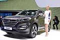 Hyundai Tuscon hostess al Ginevra Motor Show 2015