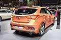 Hyundai i30 posteriore vettura al Motor Show di Ginevra 2015